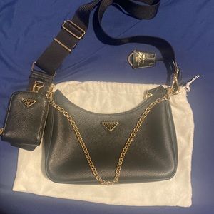 COPY - Prada re-edition 2005 saffiano leather bag